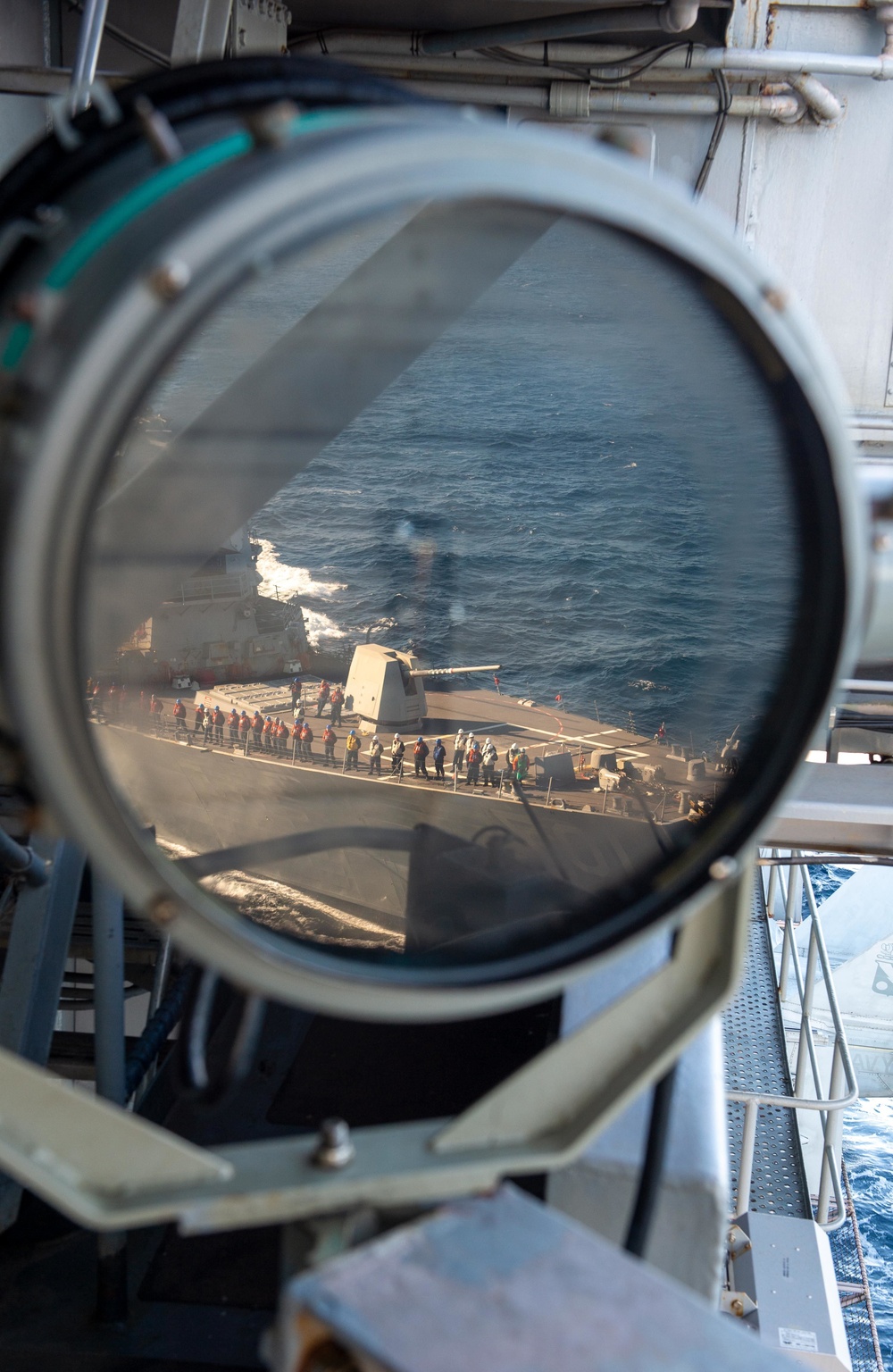 The Harry S. Truman Carrier Strike Group is on a scheduled deployment in the U.S. Sixth Fleet area of operations in support of naval operations to maintain maritime stability and security.