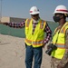 Camp Arifjan bike path construction