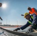 Camp Arifjan bike path construction