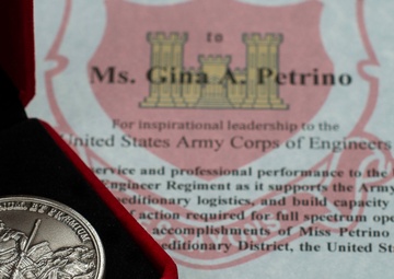 Presentation of Steel Order of the de Fleury award