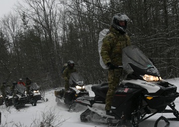 20th Special Forces Group Soldiers complete snowmobile training