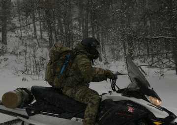 20th Special Forces Group Soldiers complete snowmobile training