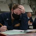 Abraham Lincoln Sailors take the chief exam