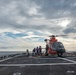 USCGC Stratton crew conduct flight deck operations