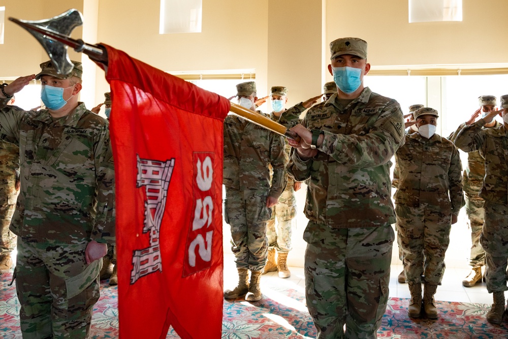 192nd Engineer Battalion Change of Command