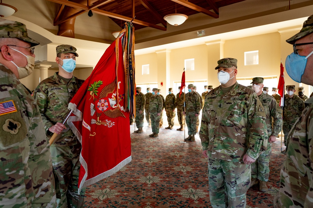 192nd Engineer Battalion Change of Command