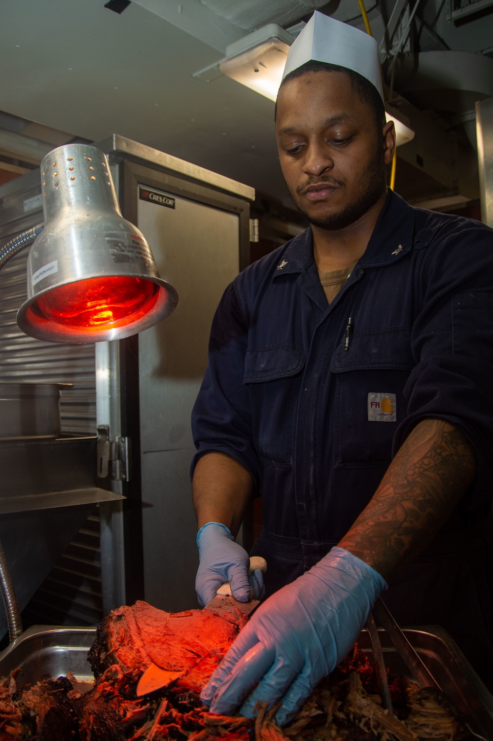 The Harry S. Truman Carrier Strike Group is on a scheduled deployment in the U.S. Sixth Fleet area of operations in support of naval operations to maintain maritime stability and security.