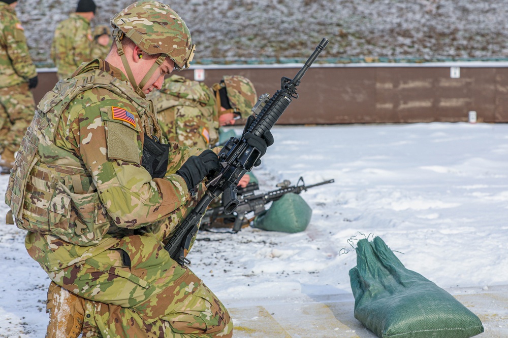 KFOR Soldiers Conduct Individual Weapons Qualification