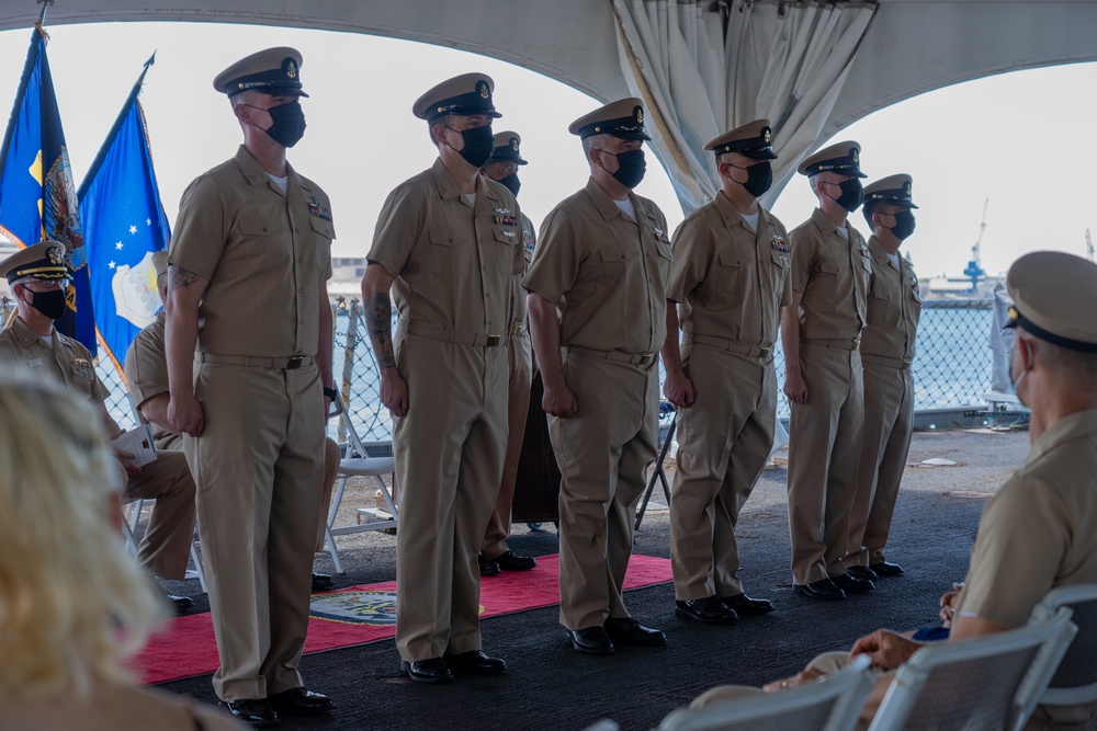 The newest members of the Pearl Harbor Naval Shipyard &amp; IMF's Chiefs Mess