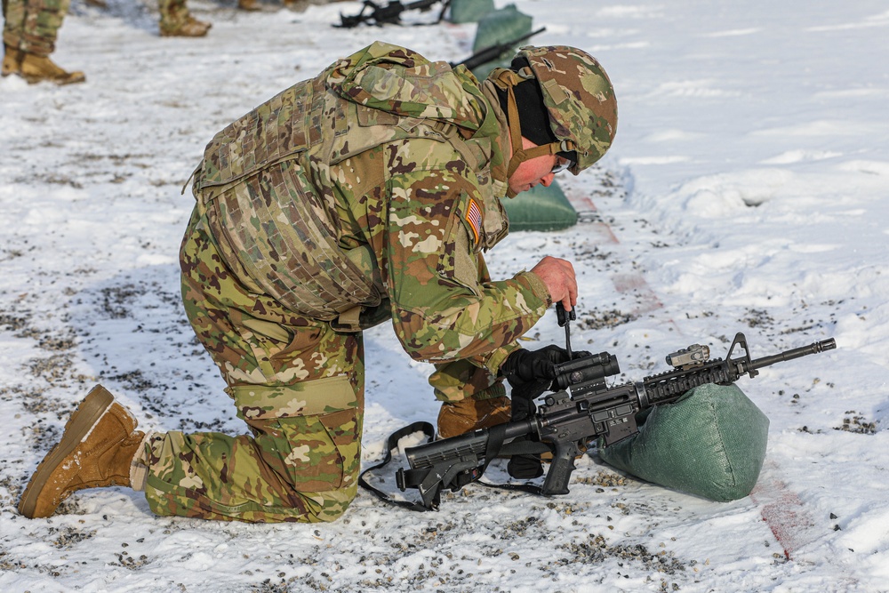 KFOR Soldiers Conduct Individual Weapons Qualification