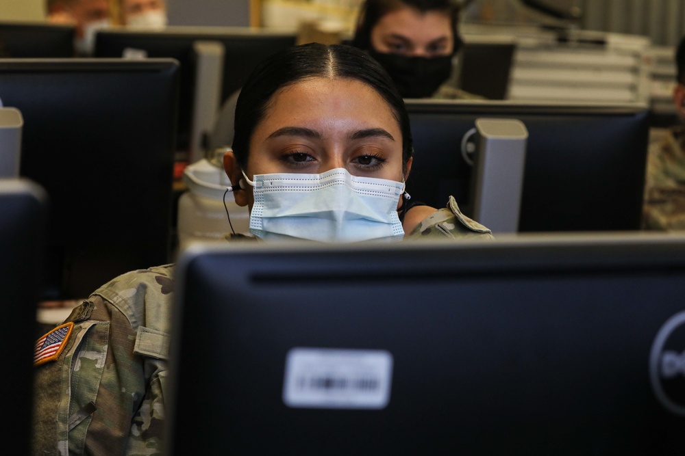 U.S. Army Military Medical Team Begins Orientation at New York City Health+Hospital - Coney Island in Brooklyn, New York.