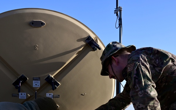 From static to chatter: 386th Expeditionary Communications Squadron clears signal hiccups