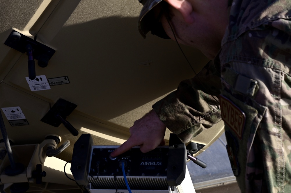 From static to chatter: 386th Expeditionary Communications Squadron clears signal hiccups