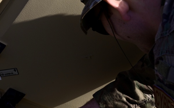 From static to chatter: 386th Expeditionary Communications Squadron clears signal hiccups