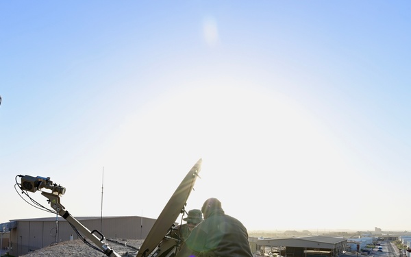 From static to chatter: 386th Expeditionary Communications Squadron clears signal hiccups