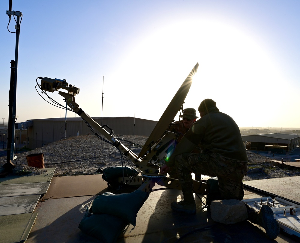 From static to chatter: 386th Expeditionary Communications Squadron clears signal hiccups