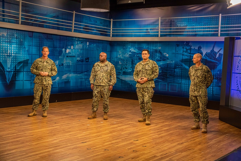 Vice Adm. John Mustin hosts Town Hall on Navy Reserve Fighting Instructions