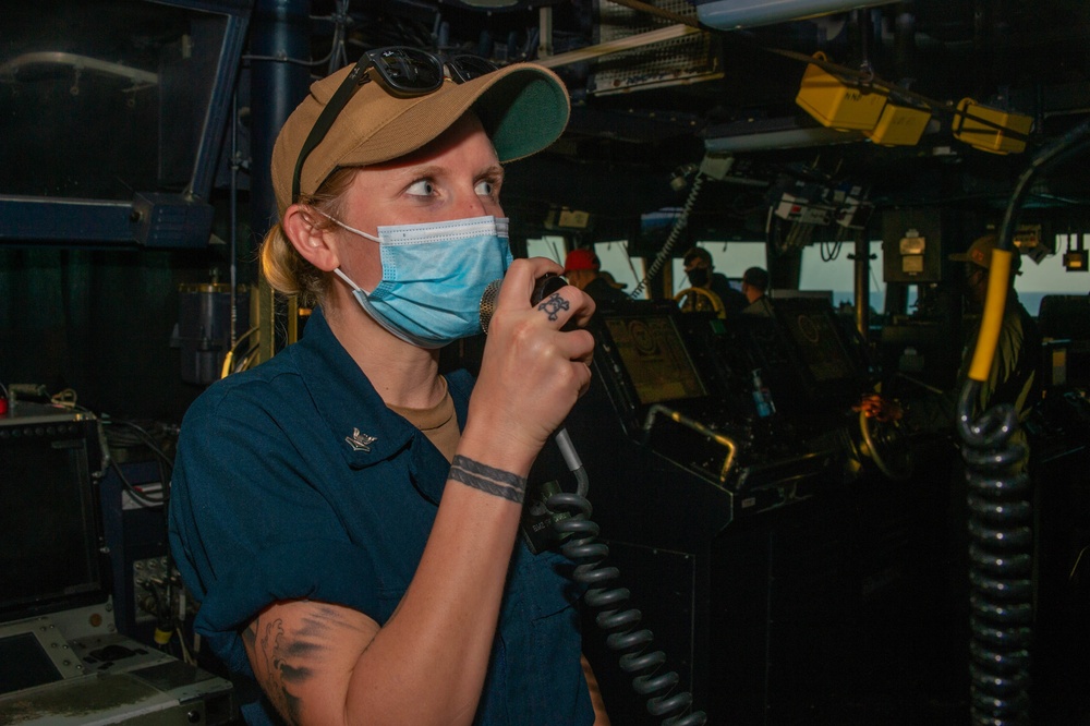 Jason Dunham is deployed to the U.S. 5th Fleet area of operations to help ensure maritime security and stability in the Middle East region.