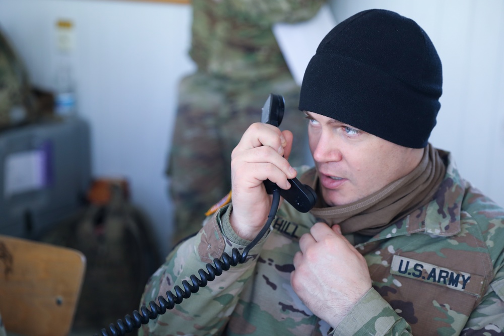 Infantry Conduct Bradley Gunnery at Konotop Range