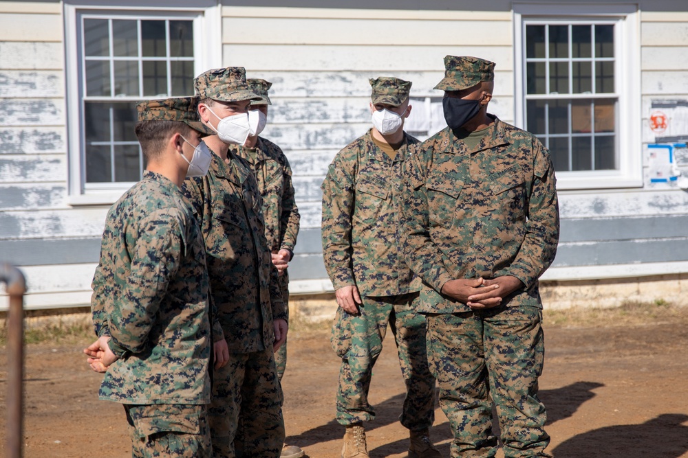 Lt. Gen. Langley visits Fort Pickett