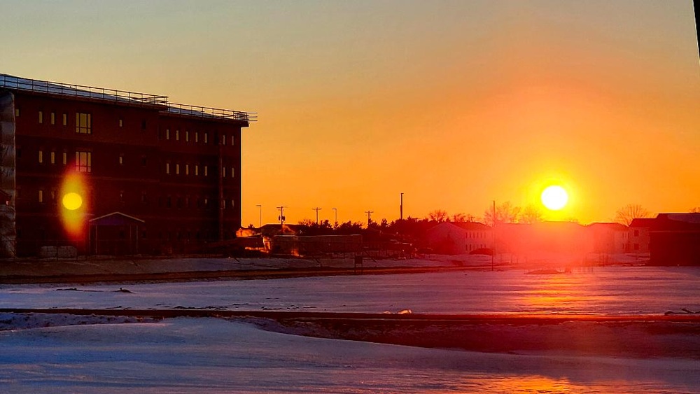 Contractor continues to make progress on new Fort McCoy barracks despite winter’s grip