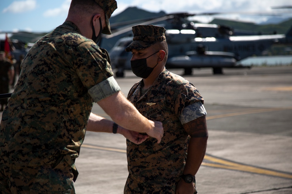 Relief and Appointment: HMH-463 Sgt. Maj. to MWSS-174 Sgt. Maj.