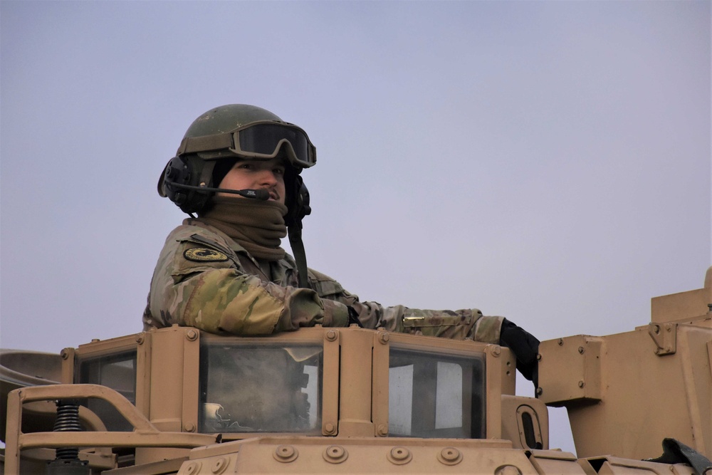 1st Infantry Division rolls armored presence into Allied Spirit 22