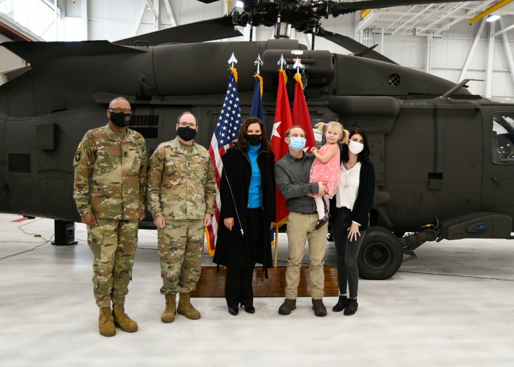 MI Governor presents Purple Hearts to National Guard Soldiers