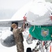 180th Fighter Wing Conducts Maintenance  During Snow Storm