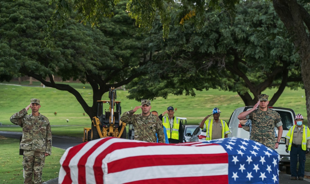 Disinterment Ceremony