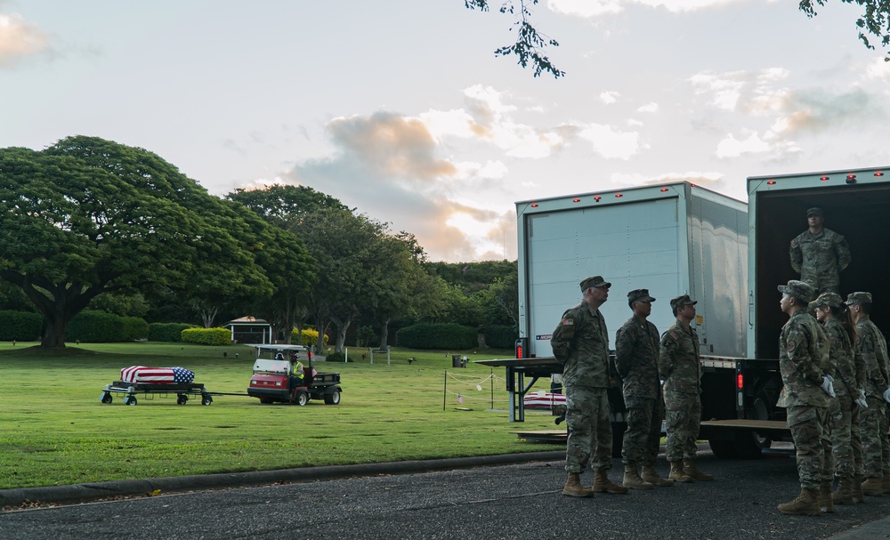 Disinterment Ceremony