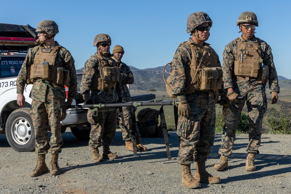 MWSS-373 Machine Gun Range