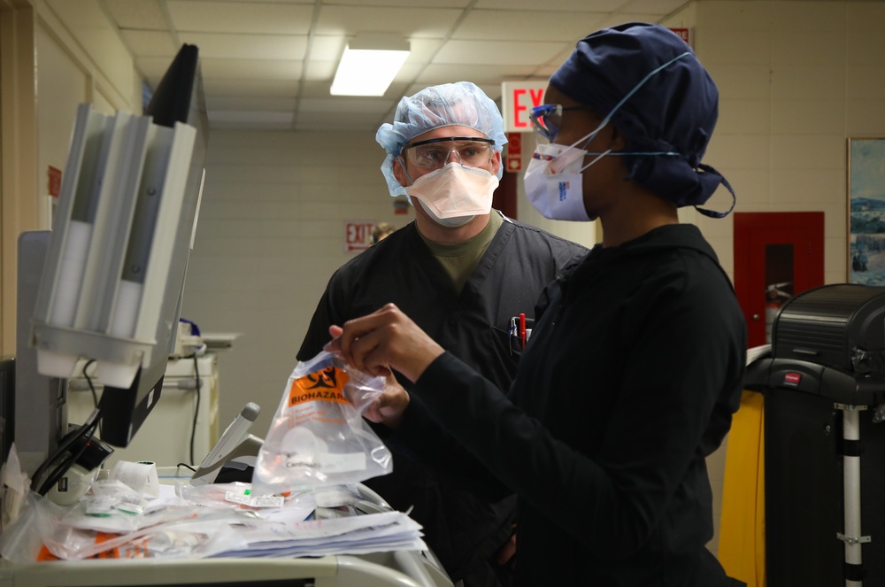 U.S. Army Military Medical Teams Shadow Healthcare Workers at NYC Health + Hospitals