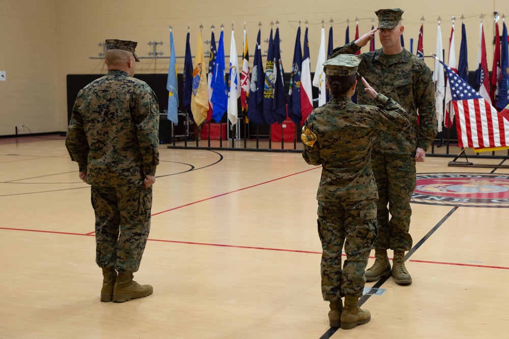 Sgt. Maj. Relief and Appointment Ceremony