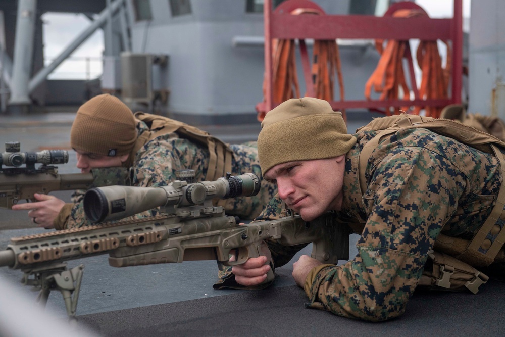 Gunston hall: Snipers on Small Craft Action Team