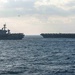 U.S. Navy conducts formation exercise.