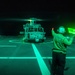 USS Charleston Conducts Night Flight Operations