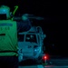 USS Charleston Conducts Night Flight Operations