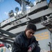 The Harry S. Truman Carrier Strike Group is on a scheduled deployment in the U.S. Sixth Fleet area of operations in support of naval operations to maintain maritime stability and security.