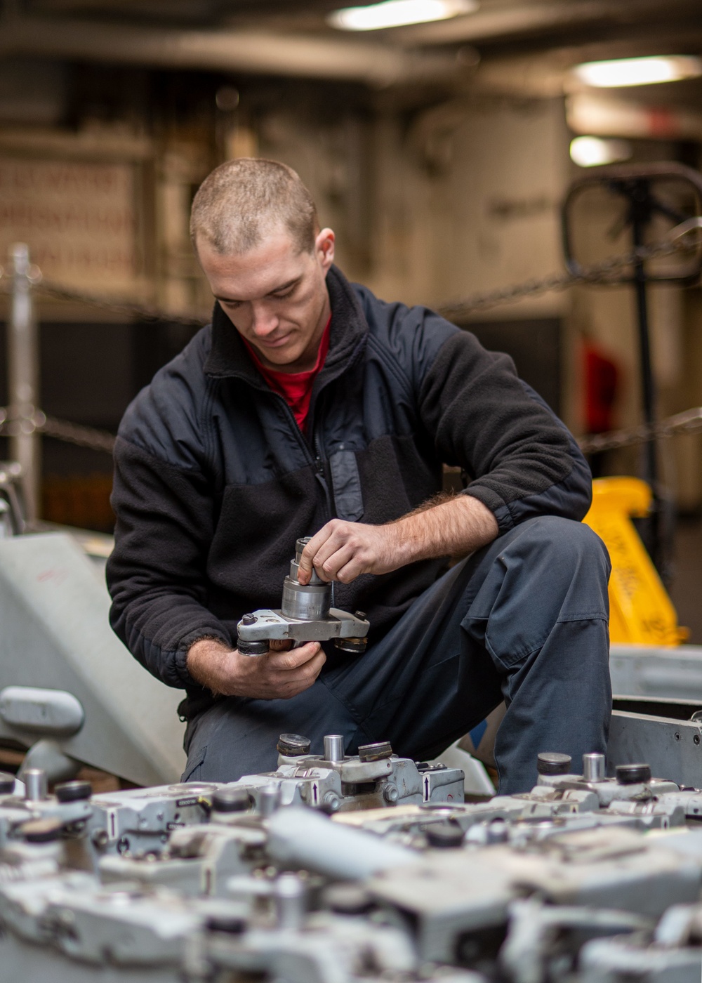 The Harry S. Truman Carrier Strike Group is on a scheduled deployment in the U.S. Sixth Fleet area of operations in support of naval operations to maintain maritime stability and security.