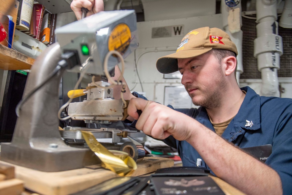 The Harry S. Truman Carrier Strike Group is on a scheduled deployment in the U.S. Sixth Fleet area of operations in support of naval operations to maintain maritime stability and security.