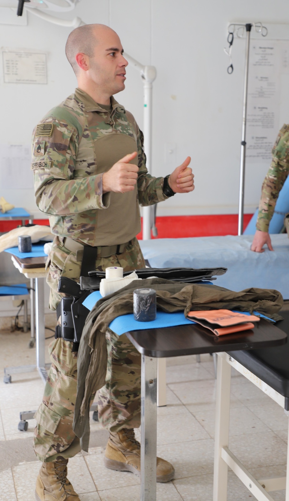 135th MCAS conducts exercise with Iraqi Air Force medics