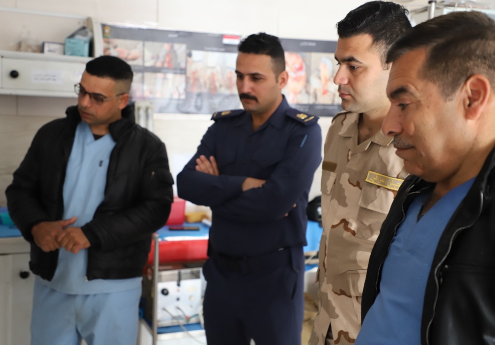 135th MCAS conducts exercise with Iraqi Air Force medics