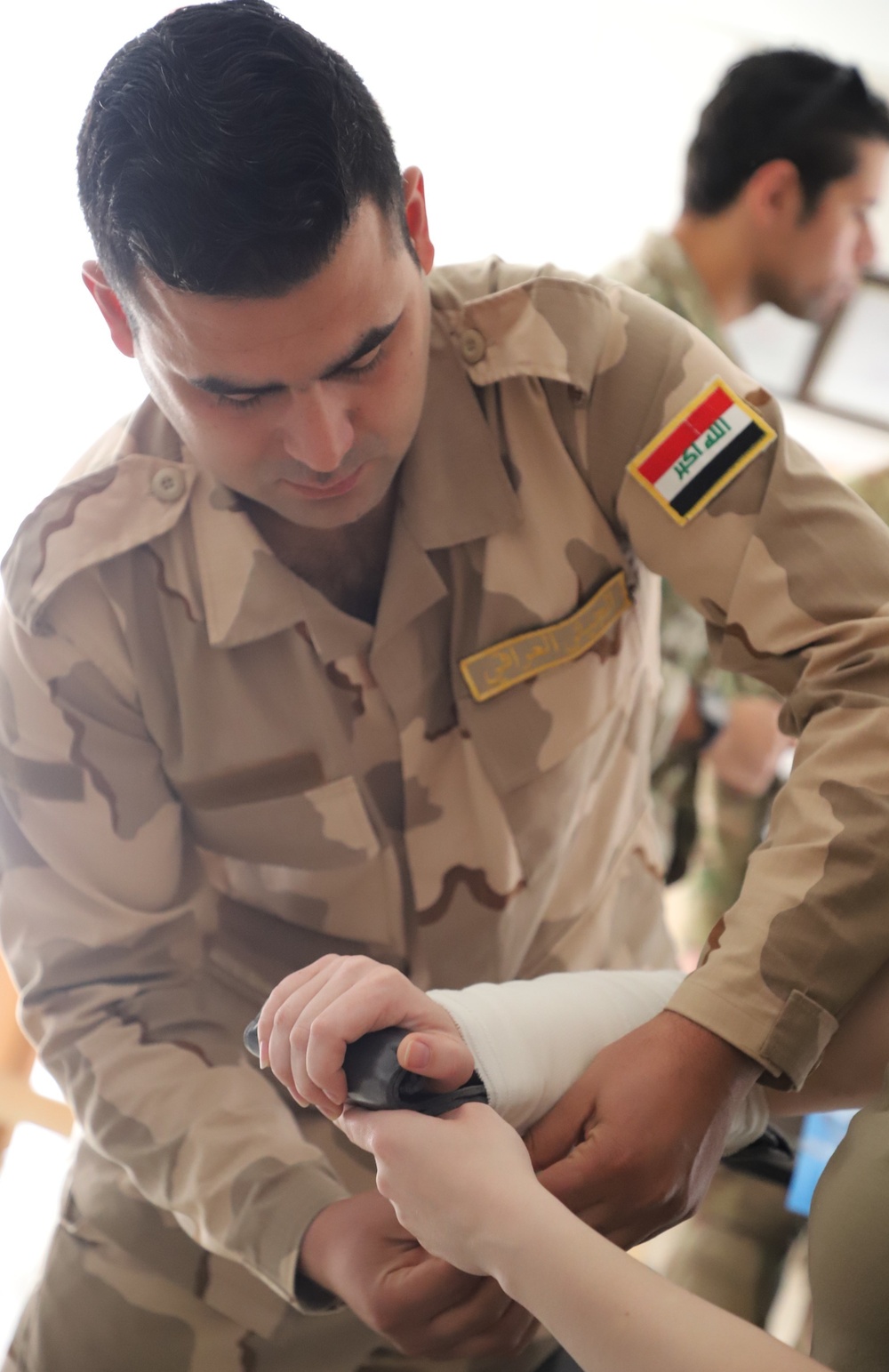 135th MCAS conducts exercise with Iraqi Air Force medics