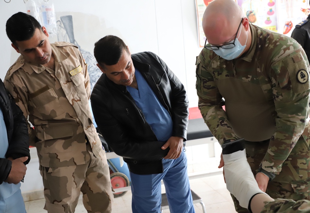 135th MCAS conducts exercise with Iraqi Air Force medics