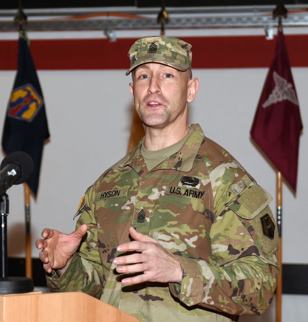 7th Mission Support Command Assumption of Responsibility Ceremony