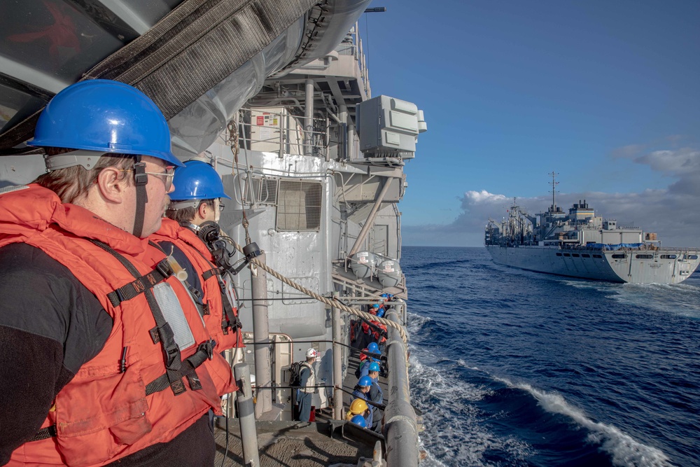 San Jacinto is deployed with the Harry S. Truman Carrier Strike Group on a scheduled deployment in the U.S. Sixth Fleet area of operations