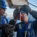 San Jacinto is deployed with the Harry S. Truman Carrier Strike Group on a scheduled deployment in the U.S. Sixth Fleet area of operations