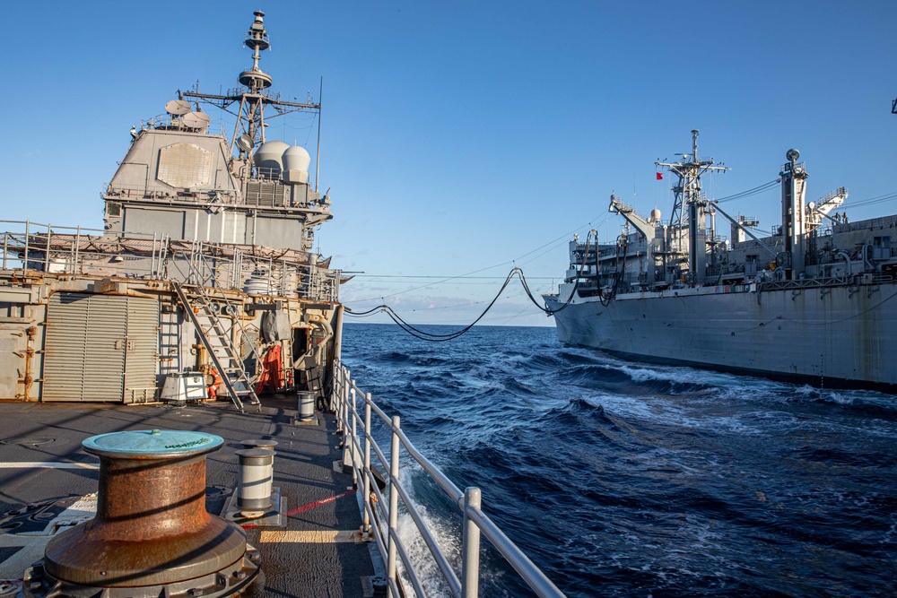 San Jacinto is deployed with the Harry S. Truman Carrier Strike Group on a scheduled deployment in the U.S. Sixth Fleet area of operations