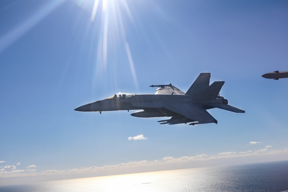 The Harry S. Truman Carrier Strike Group is on a scheduled deployment in the U.S. Sixth Fleet area of operations in support of naval operations to maintain maritime stability and security.